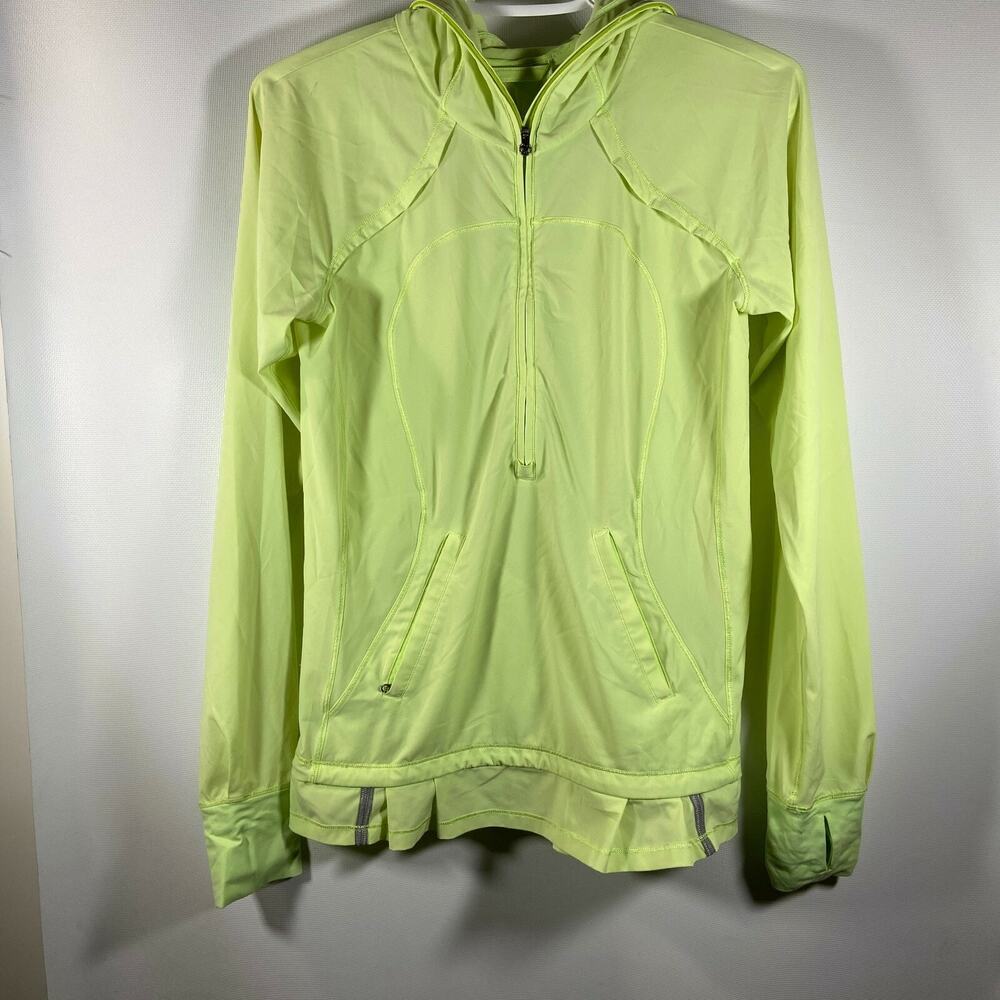 Lululemon Lightened Up Pullover Clear Mint Hoodie Running 4